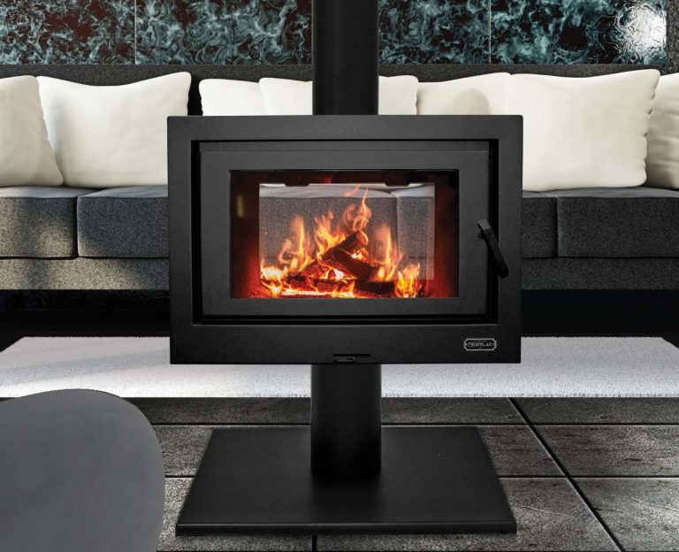 The See Through Cube is a stunning double sided fire that will make a beautiful centrepiece to any modern home.