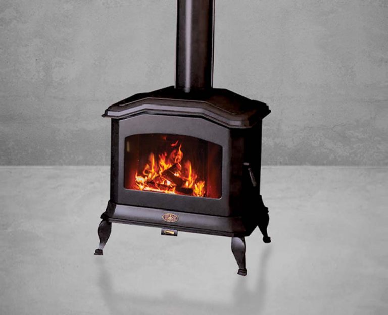The C24’s cast iron top and durable body, give it a unique style among slow combustion stoves.
