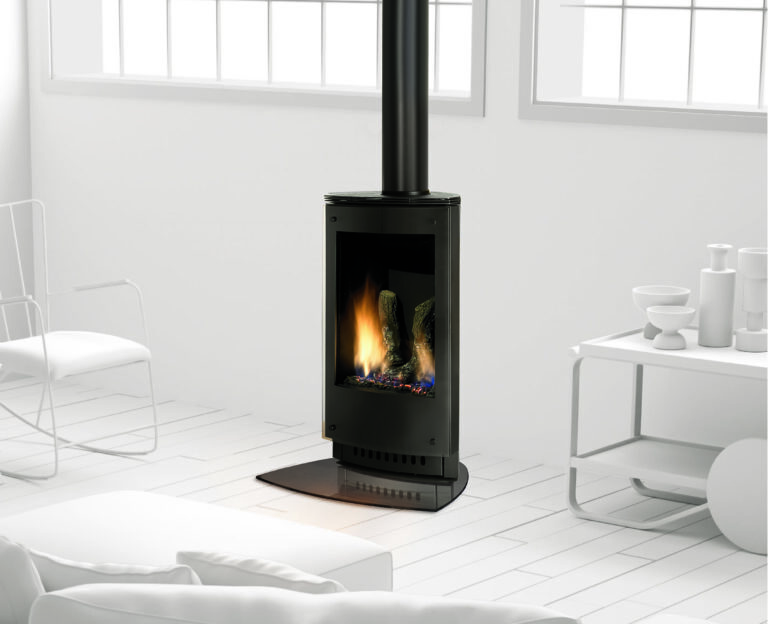 VRTIKL Freestanding Gas Fireplace