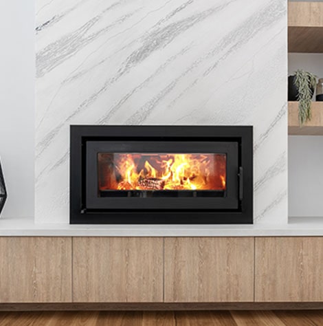 slow combustion wood heater by Kemlan