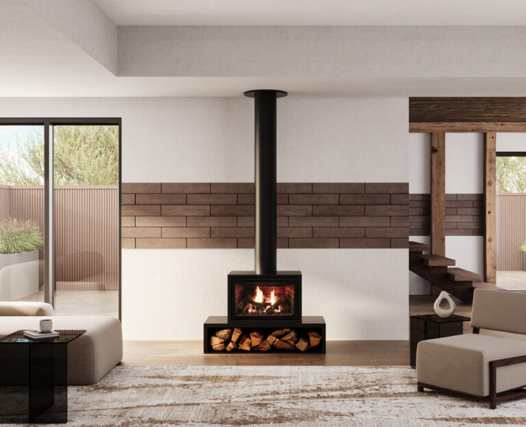 I25-X Freestanding Gas Fireplace
